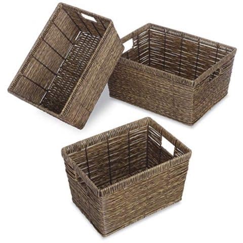 Whitmor resin storage baskets