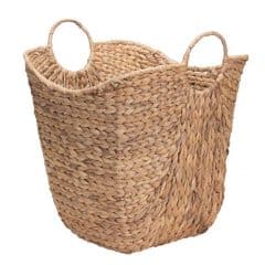 Household essentials tall water Hyacinth basket