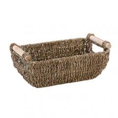 Hoffmaster seagrass Basket with handles