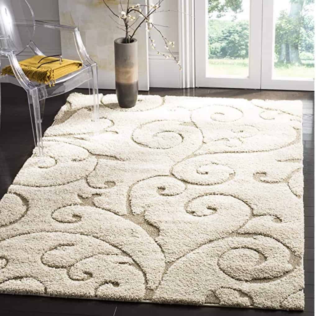 Safavieh Scrolling Vine Florida Shag Rug