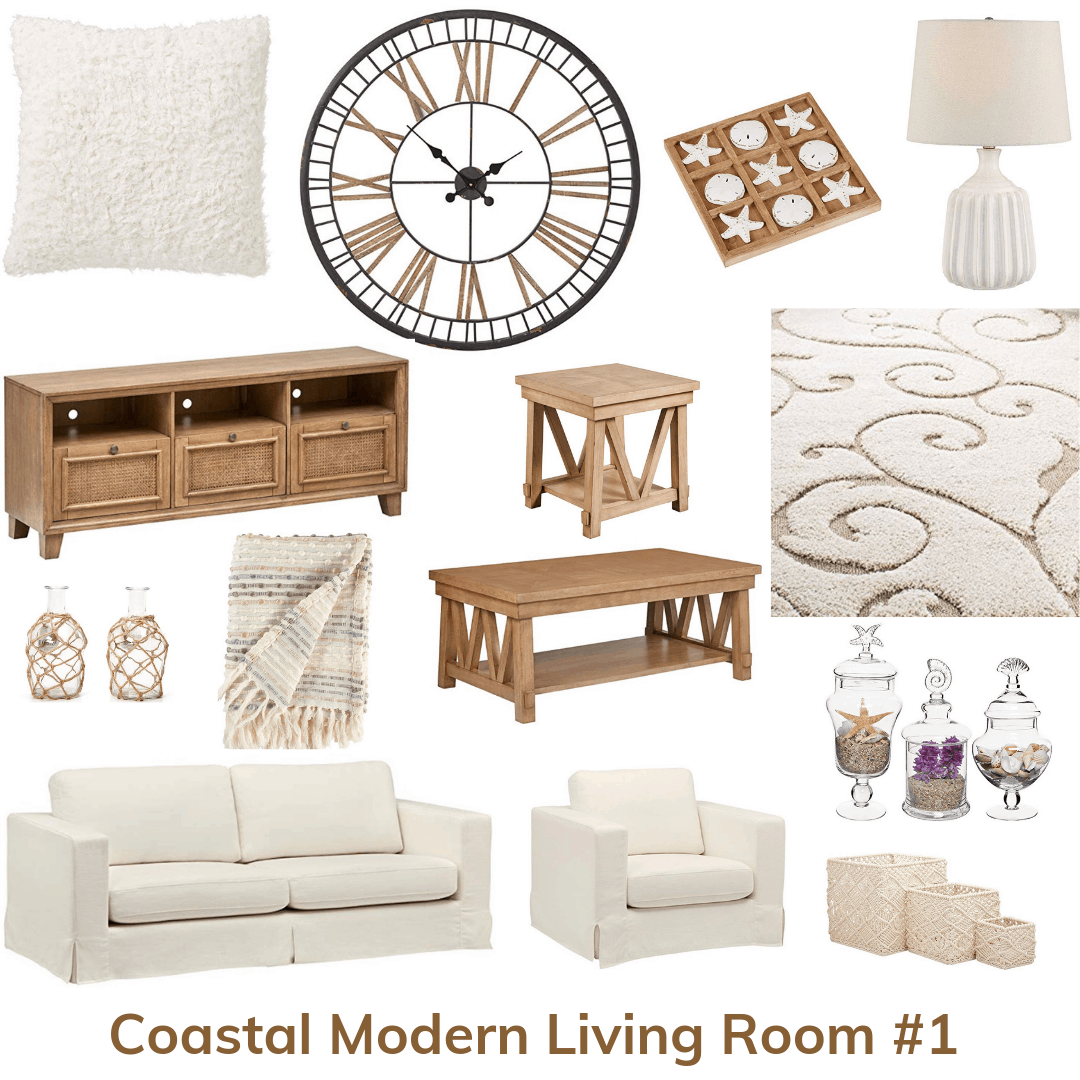 Coastal Modern Living Room