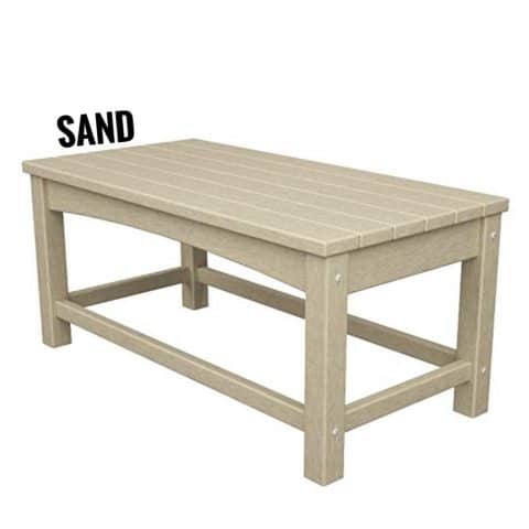 Polywood Coffee Table, Sand
