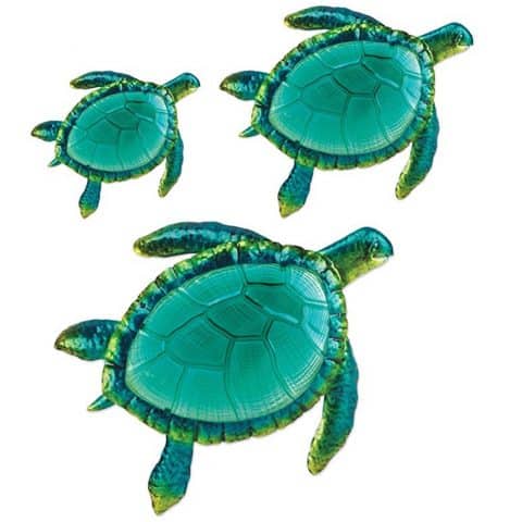 Comfy Hour Coastal Ocean Sea Turtles, Green