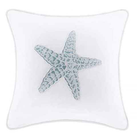 Harbor House Maya Bay White Starfish Throw Pillow
