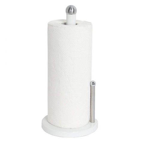 Home Basics Paper Towel Holder White