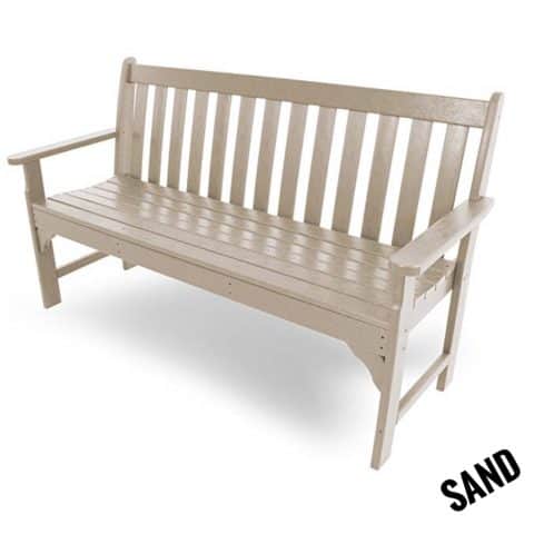 Polywood 60” Bench, Sand