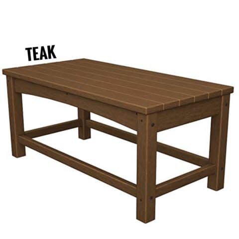 Polywood Coffee Table, Teak