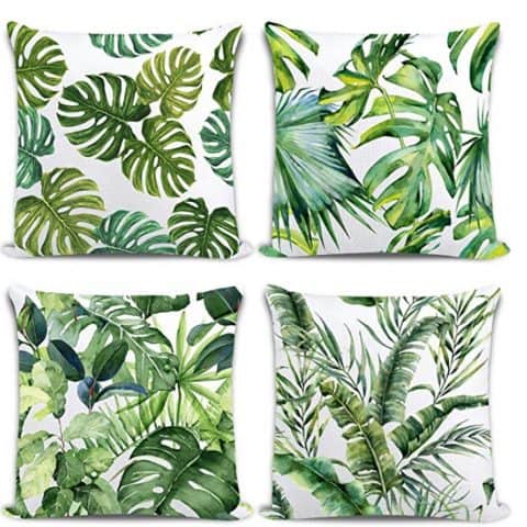 Whaline Tropical Pillow Covers 18 x 18