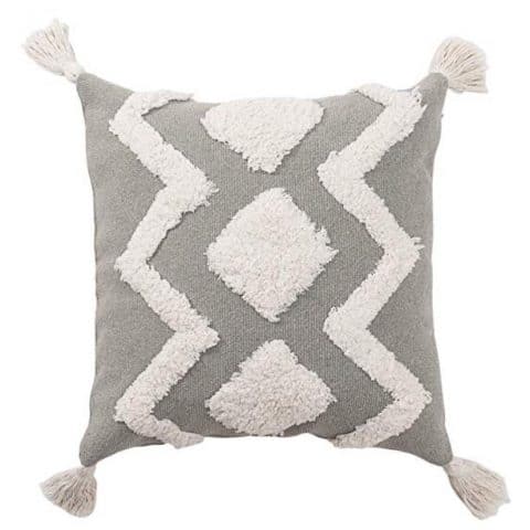 blue page Tribal Boho Pillow Cover            