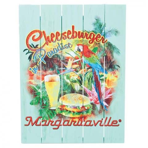 Margaritaville Cheeseburger In Paradise Sign