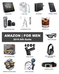 2019 HOLIDAY GIFT GUIDE: AMAZON MEN