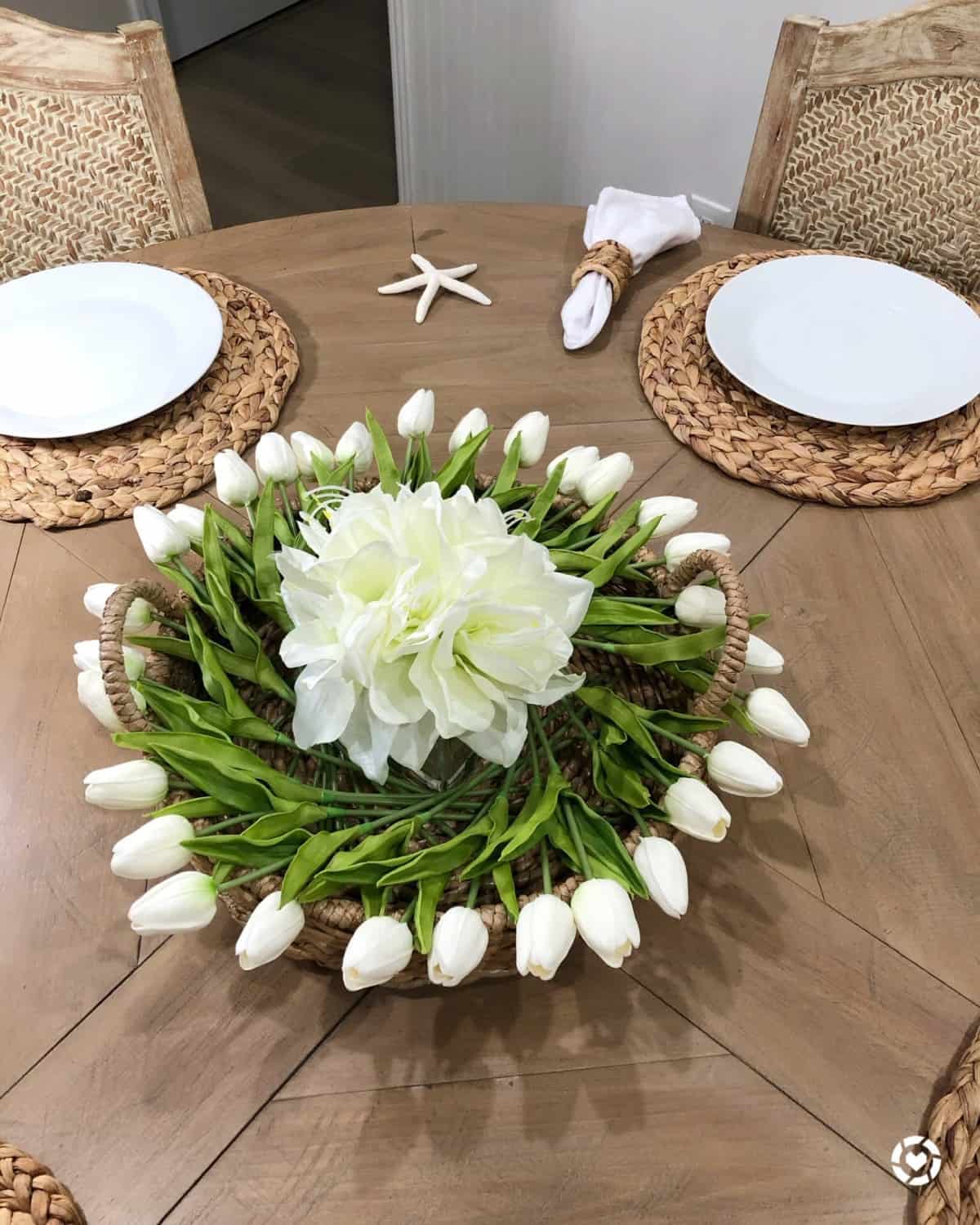 DIY Spring Table Centerpiece