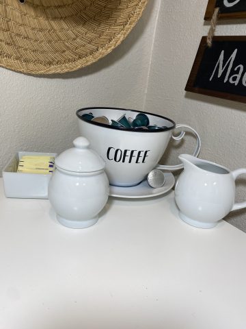 coffee creamer set
