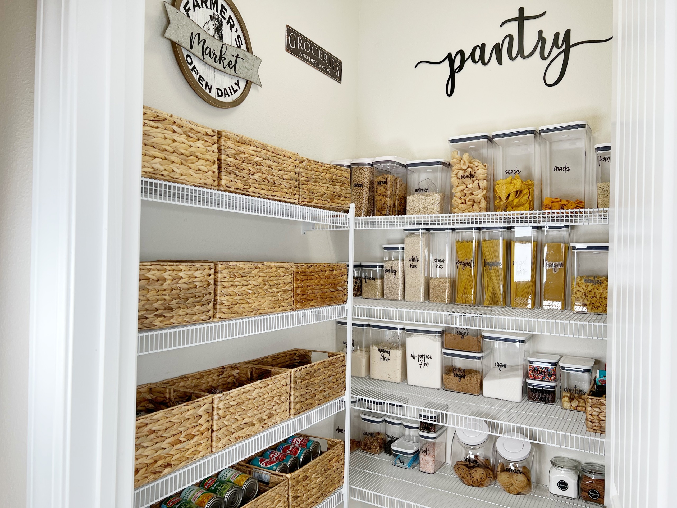 How To Organize Your Pantry - Coastal Cheryl